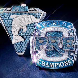Iced out ring